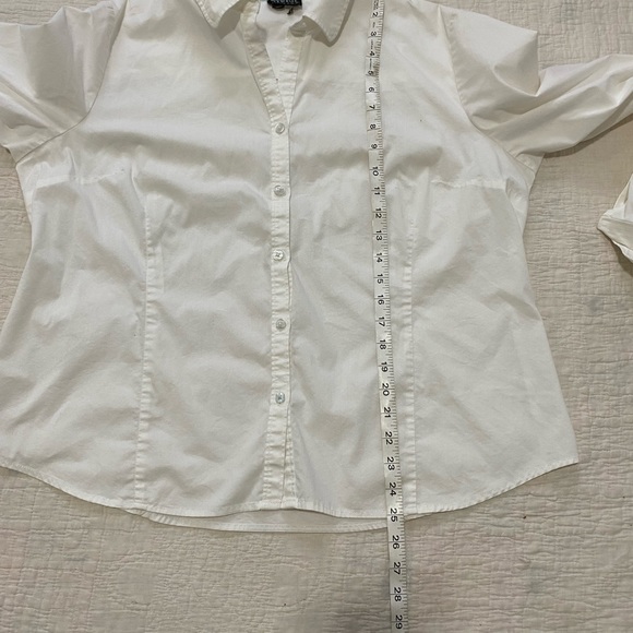 George Stretch (2X? XXL?) Like New Button Up Down Casual Professional Longsleeve - Picture 4 of 6